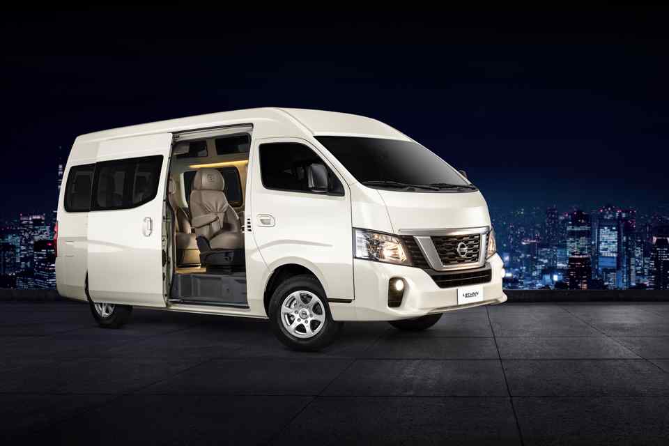 2018 Nissan Urvan Premium S transforms large van into luxury shuttle
