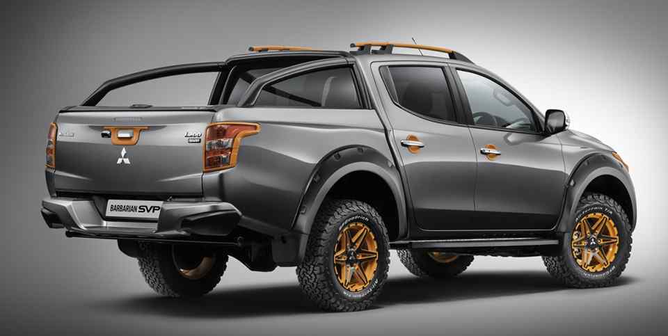 Mitsubishi kits out the Strada with off-road ready Barbarian pack