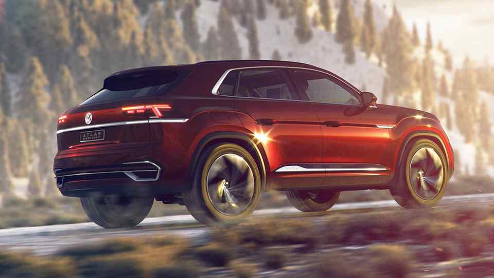 New York 2018: Volkswagen Atlas Cross Sport Concept