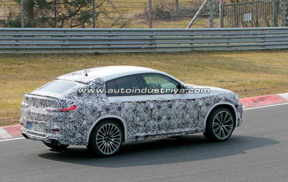 Spied: BMW X4 M