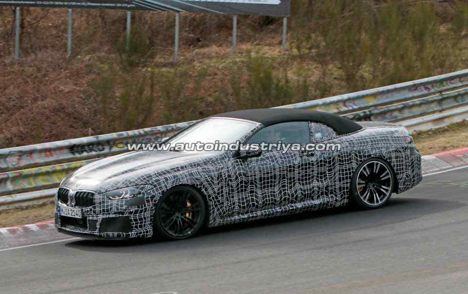 Spied: BMW M8 Convertible