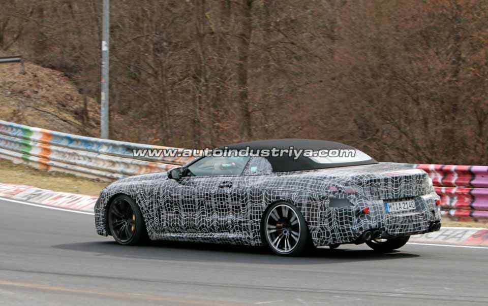 Spied: BMW M8 Convertible