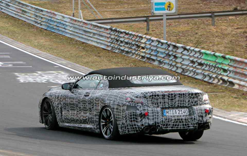 Spied: BMW M8 Convertible