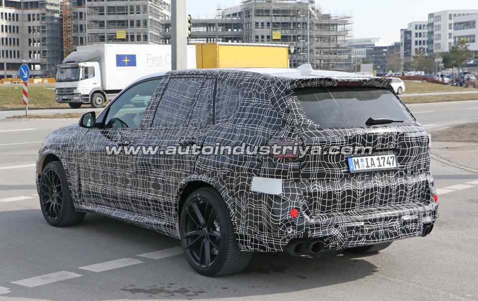 Spied: A closer look at the next-gen BMW X5 M