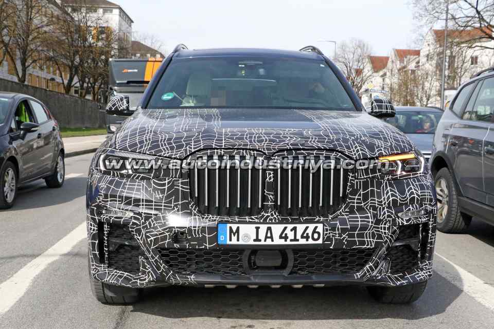 Spied: Up close and personal with the BMW X7