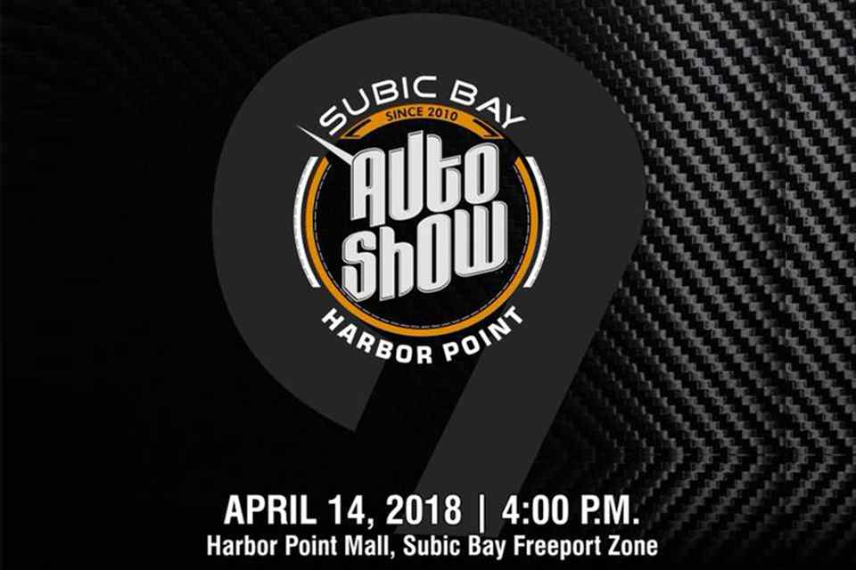 9th Subic Bay Auto Show slated for April 14 at Harbor Point Mall