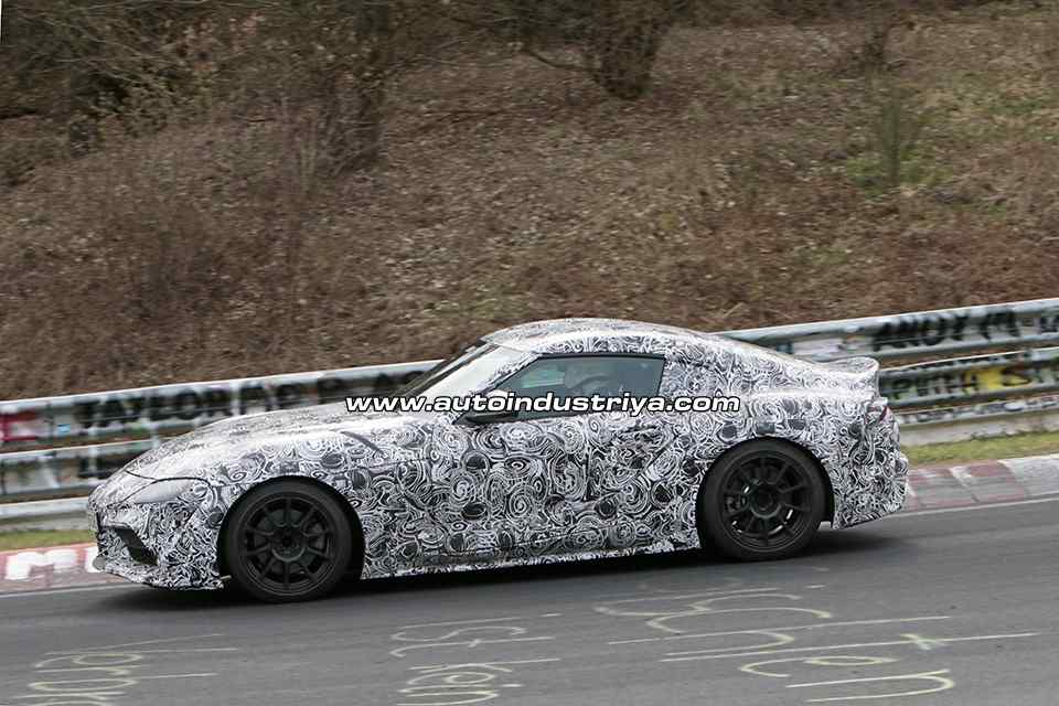 Spied: Toyota Supra spotted anew with production interior