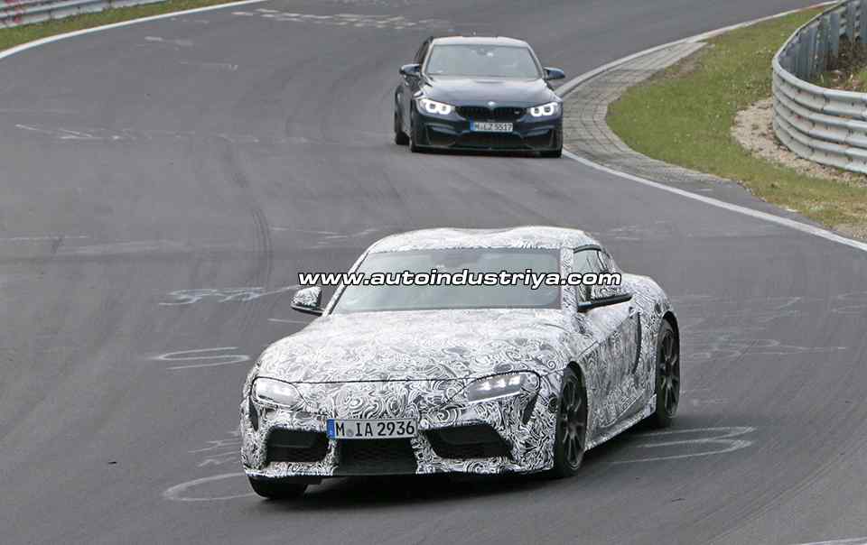 Spied: Toyota Supra spotted anew with production interior Spied: Toyota Supra spotted anew with production interior