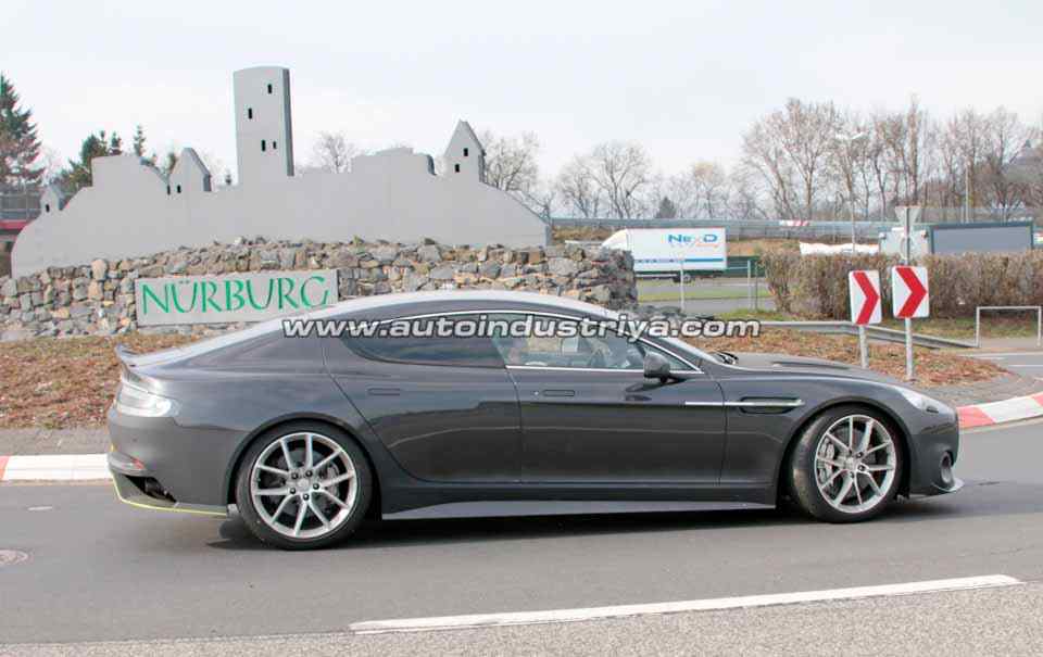 Spied: Aston Martin Rapide AMR