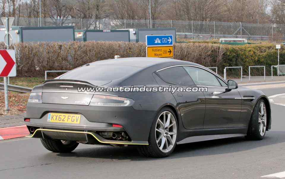 Spied: Aston Martin Rapide AMR