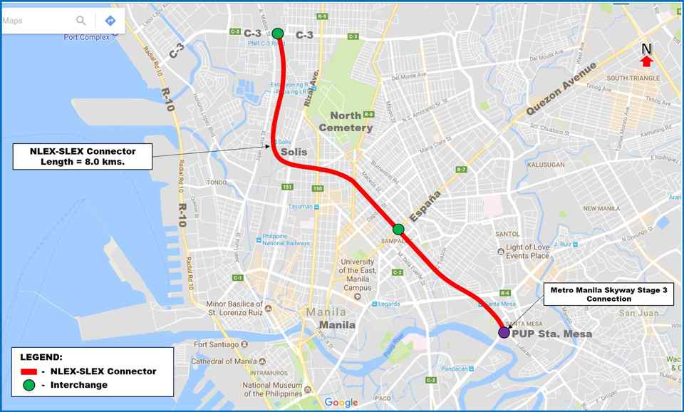 NLEX-SLEX Connnector Road to begin construction by June