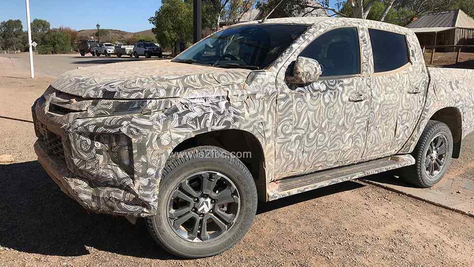 Mitsubishi Strada major update spotted anew
