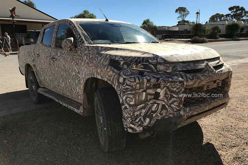 Mitsubishi Strada major update spotted anew
