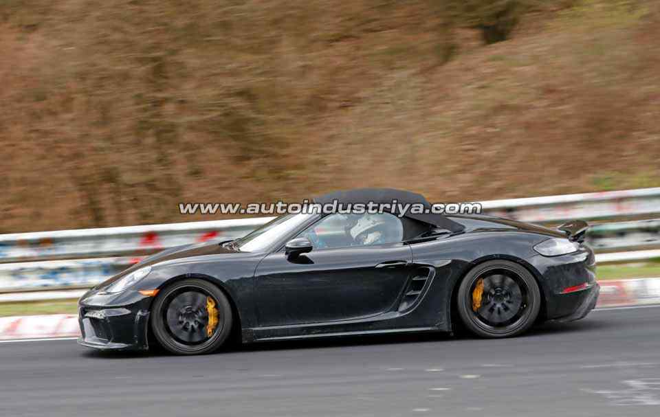 Spied: Stylish Porsche Boxster Spyder hits the Nurbugring