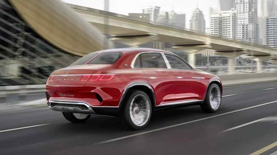 Leaked: Maybach's SUV concept looks like a high-riding sedan