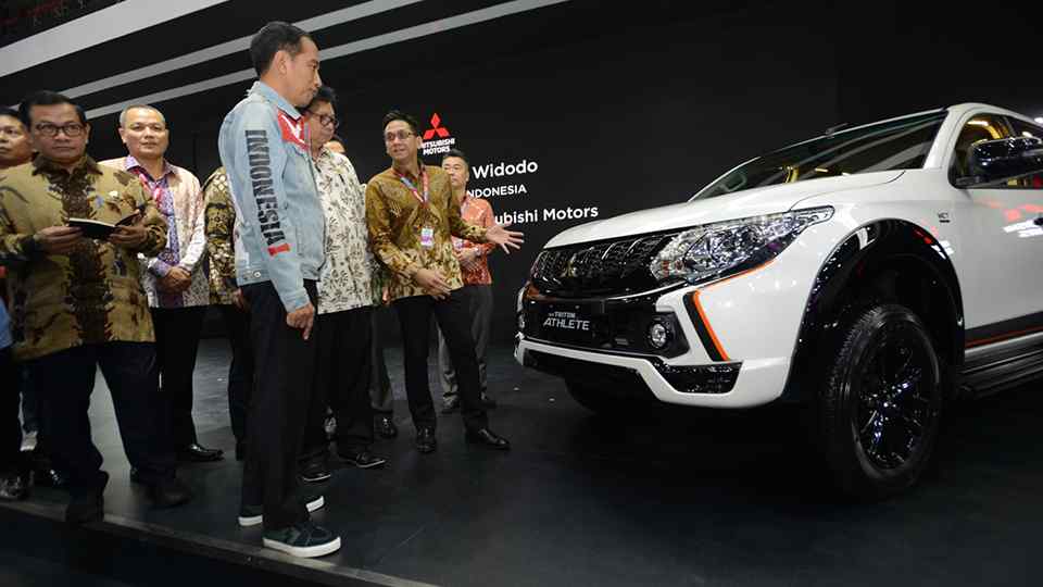 2018 Indonesian International Motor Show opened by President Joko Widodo