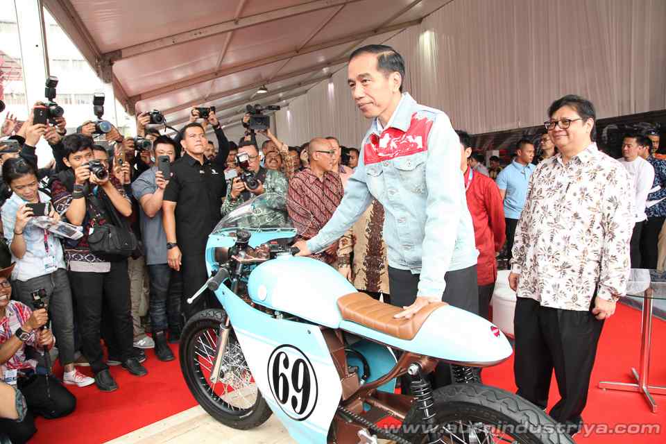 2018 Indonesian International Motor Show opened by President Joko Widodo