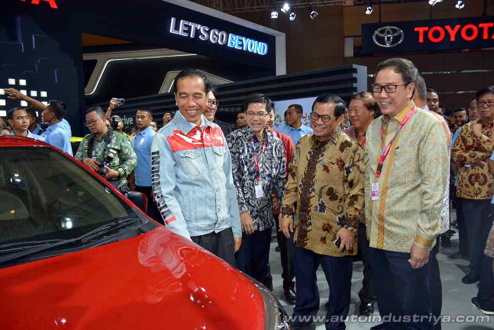 2018 Indonesian International Motor Show opened by President Joko Widodo