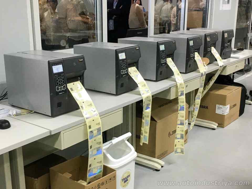 A look inside LTO's plate making facility