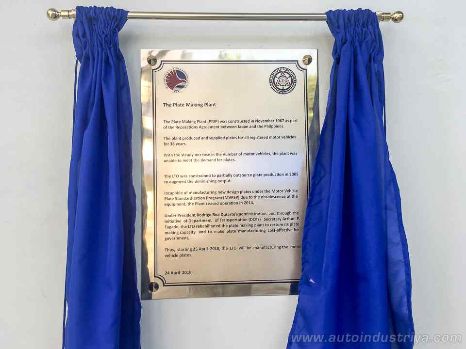 A look inside LTO's plate making facility