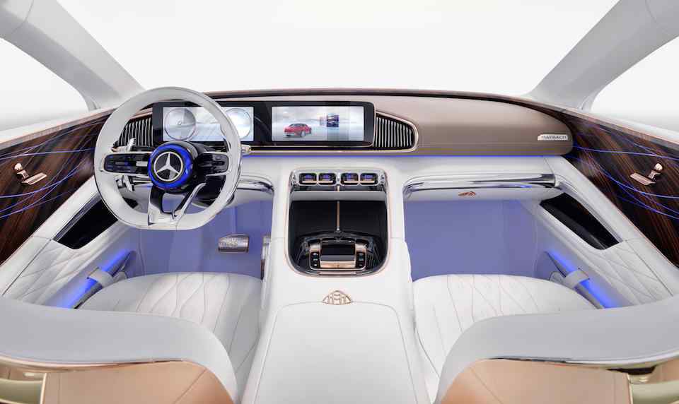 Maybach Vision Ultimate Luxury breaks cover in China