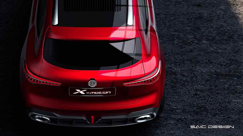 Fierce-looking MG X-Motion concept unleashed in Beijing
