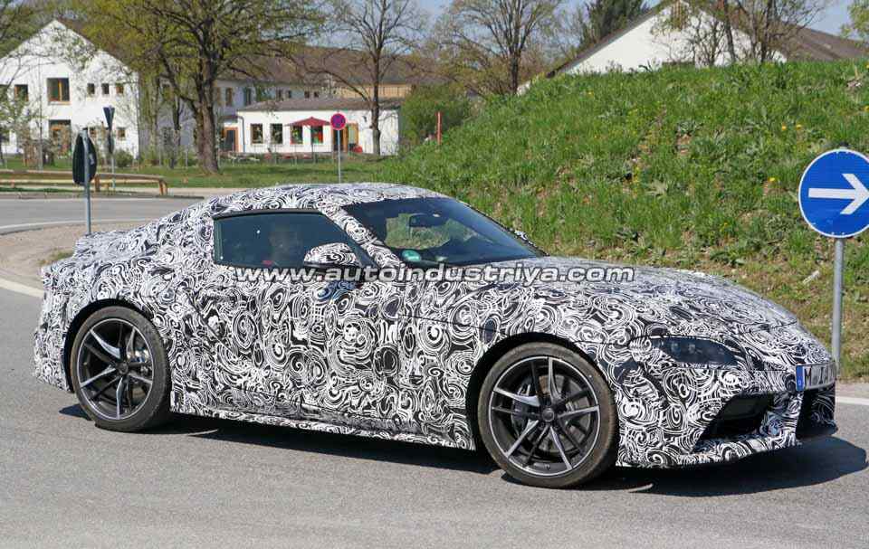 Toyota Supra spied new