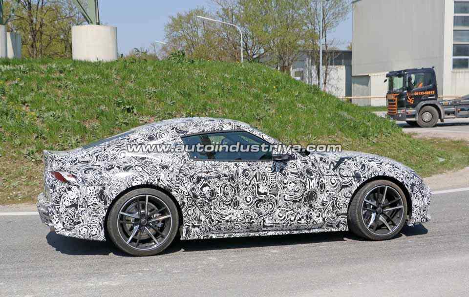 Toyota Supra spied new