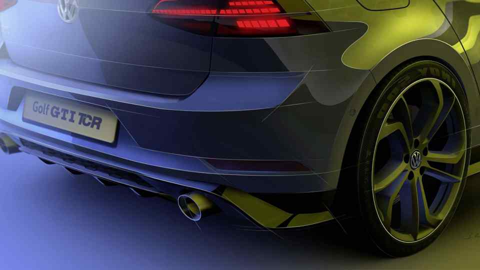 Volkswagen builds a Golf GTI TCR for the streets Volkswagen builds a Golf GTI TCR for the streets