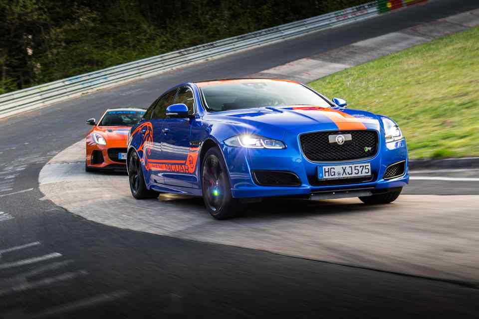 Hail a Jaguar F-Type SVR or XJR 575 as your 'Ring taxi
