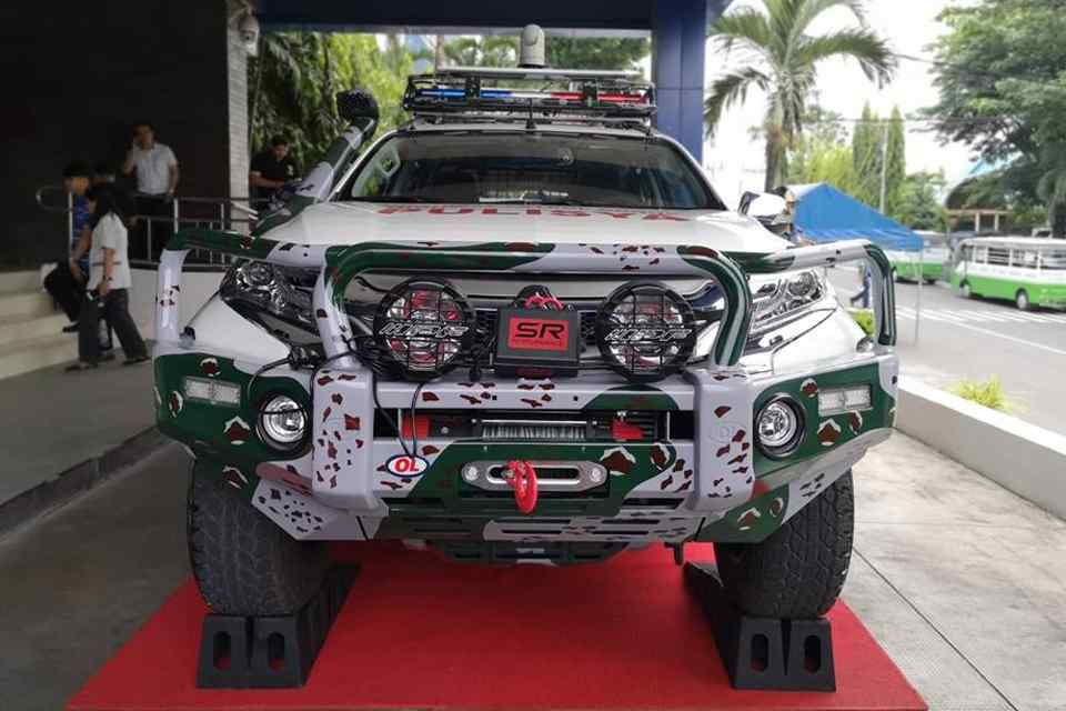 PNP-HPG mods their Mitsubishi Montero Sport for all-terrain operations