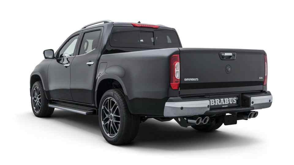 AMG tuner Brabus (modestly) boosts up Mercedes-Benz X-Class