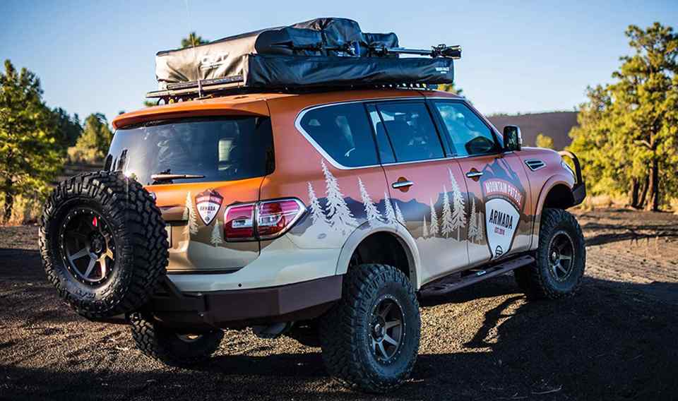 Nissan Armada Mountain Patrol is an off-roader for happy campers