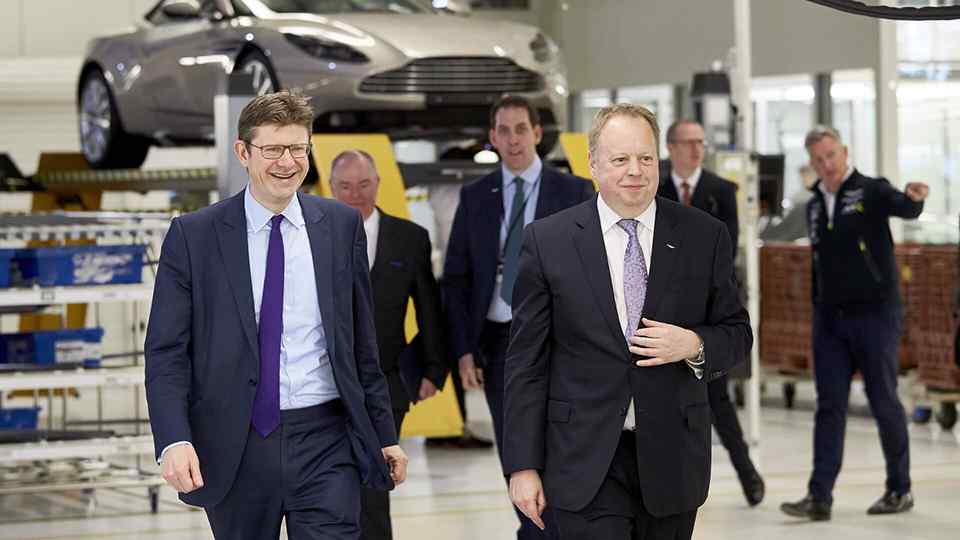 All-new turbocharged Aston Martin Vantage hits the production line