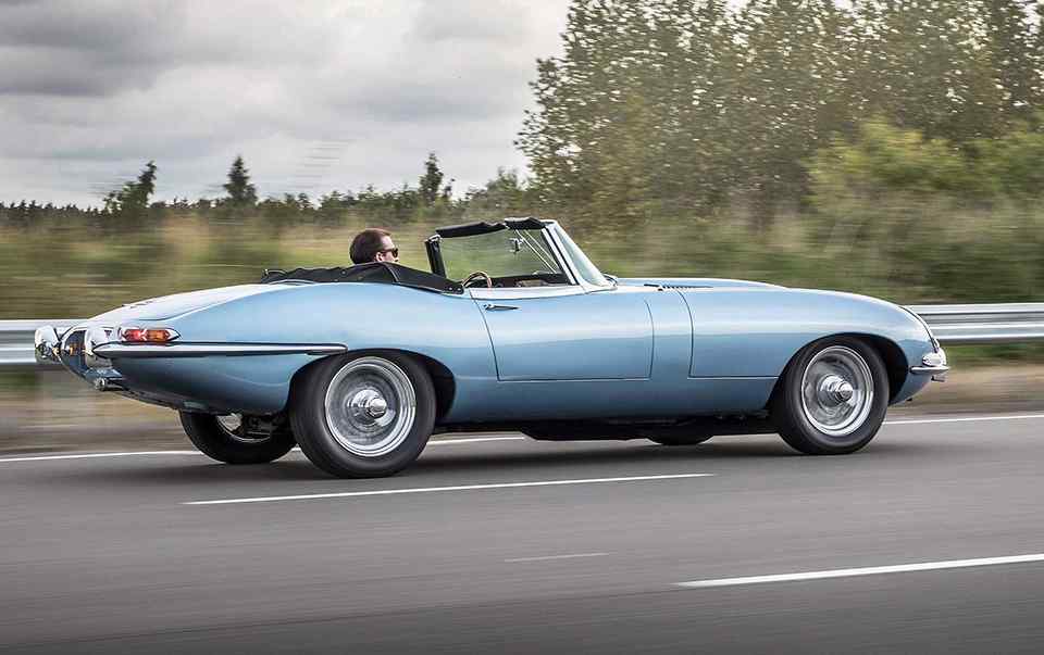 Did you see the electric Jaguar E-Type at the Royal Wedding?