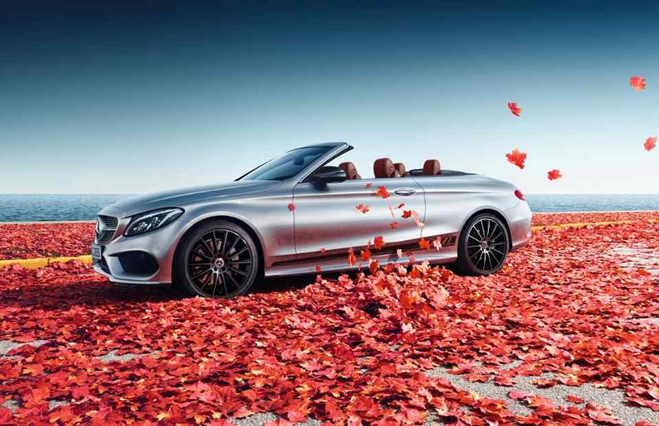 Mercedes-Benz C-Class Nightfall special is ready for the evening prowl