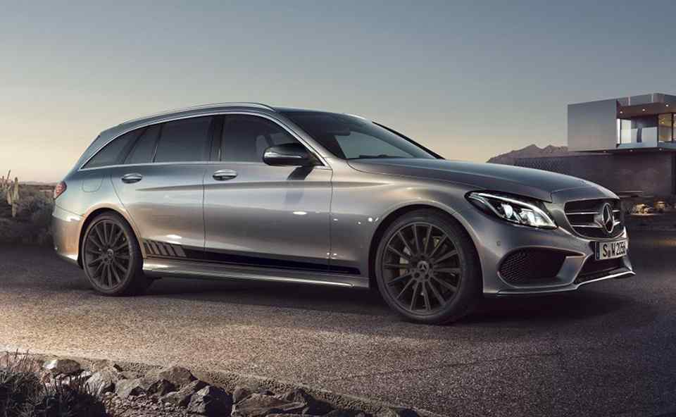 Mercedes-Benz C-Class Nightfall special is ready for the evening prowl
