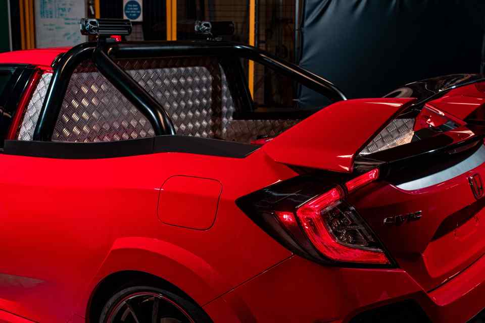 LOOK: Honda turns the Civic Type R into a pick-up