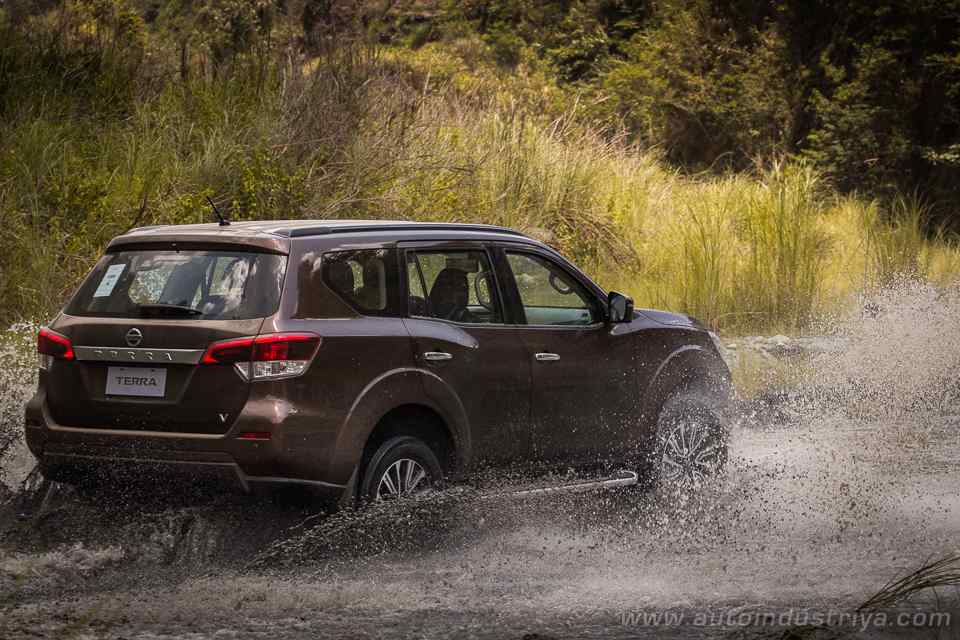 Nissan Terra wading depth