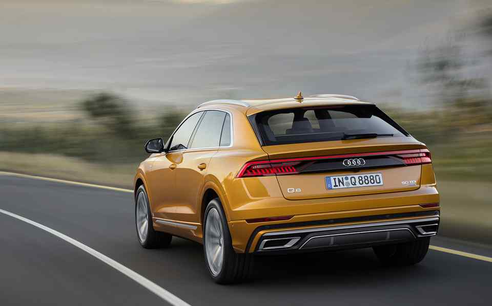 Audi joins crossover coupe game with the high-tech Q8