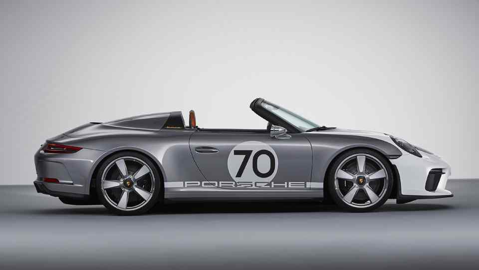 Porsche goes retro with open-top 911 Speedster Concept