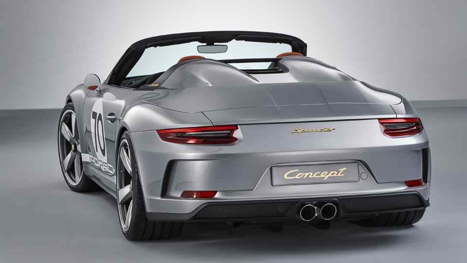 Porsche goes retro with open-top 911 Speedster Concept