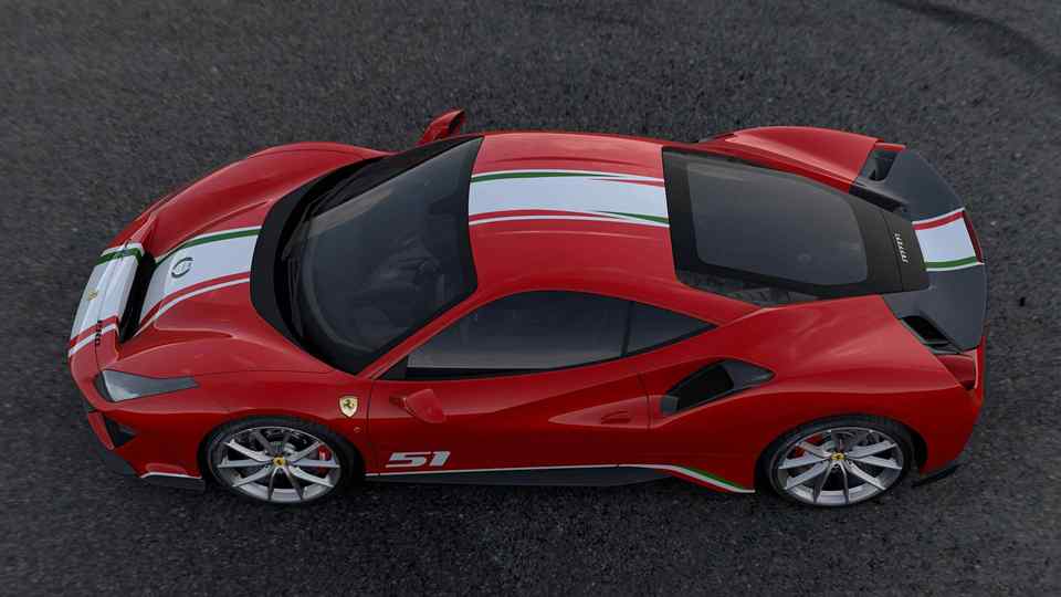 Ferrari 488 Pista Piloti is exclusive only for brand's racing drivers