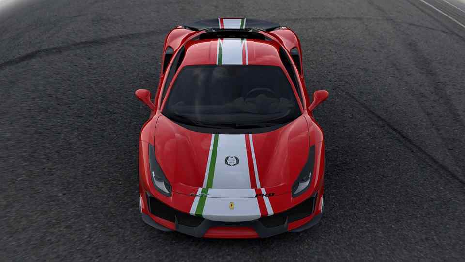Ferrari 488 Pista Piloti is exclusive only for brand's racing drivers
