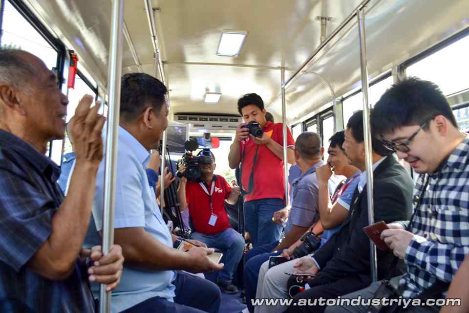 What is it like riding the new PUV?