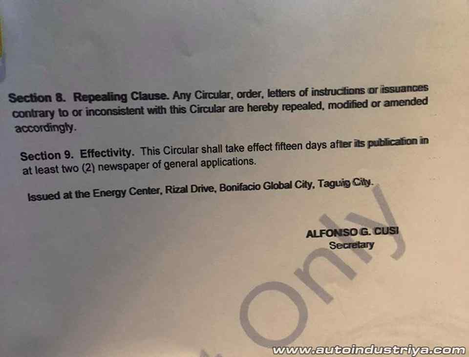 DOE proposes to travel abroad to certify hybrid, EV for excise tax exemption