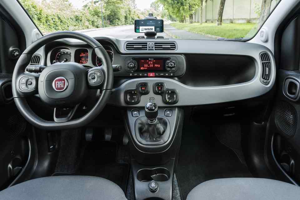 This special Fiat Panda comes standard with Waze 