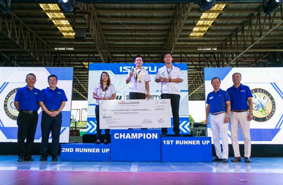 IPC lauds cream of the crop in Isuzu Service Skills Olympics