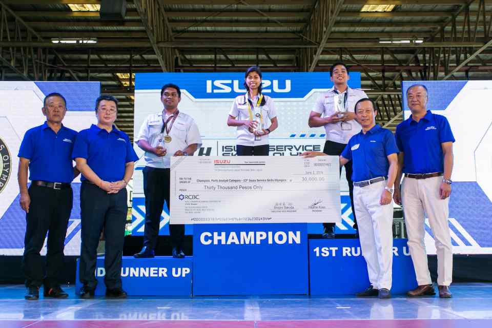 IPC lauds cream of the crop in Isuzu Service Skills Olympics