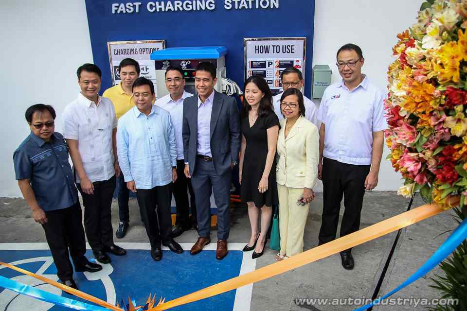 Unioil opens 2nd electric vehicle charging station at EDSA Guadalupe